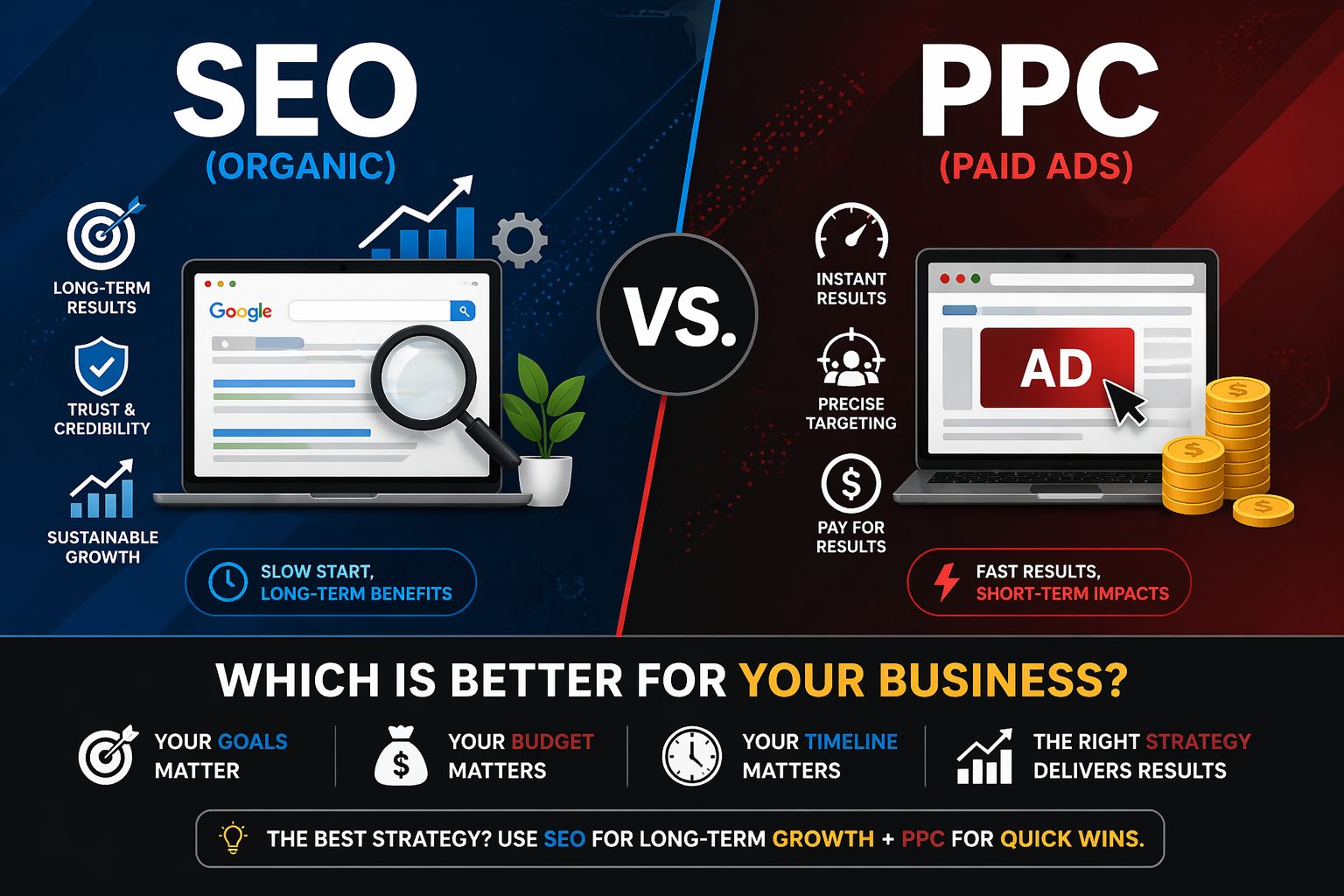 SEO vs Paid Ads