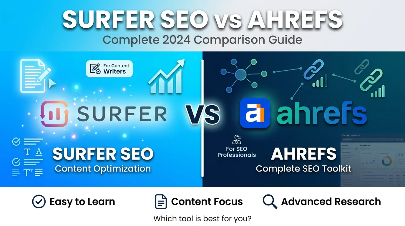 Surfer SEO vs Ahrefs
